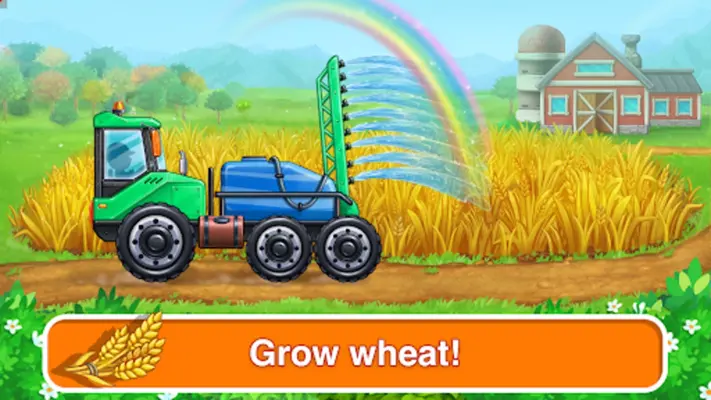 Wheat Harvest Farm Kids Games android App screenshot 2