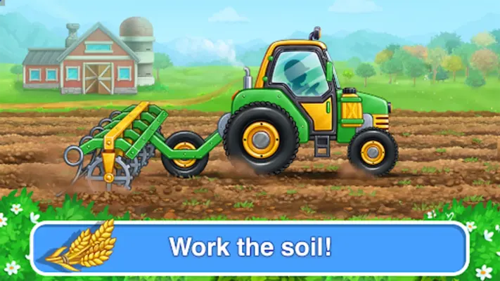 Wheat Harvest Farm Kids Games android App screenshot 8